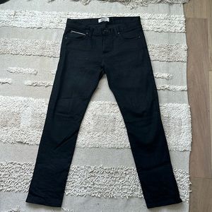 Naked & Famous Super Guy Black Cobra Stretch Selvedge